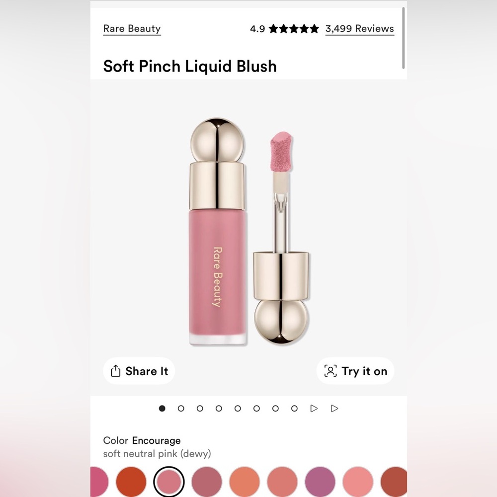 Rare Beauty  - liquid blush